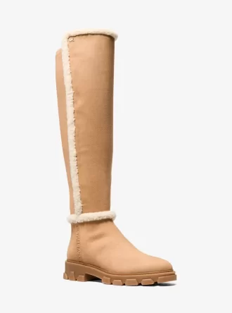 Bota de montar Ridley con ribete de borreguillo sintético
