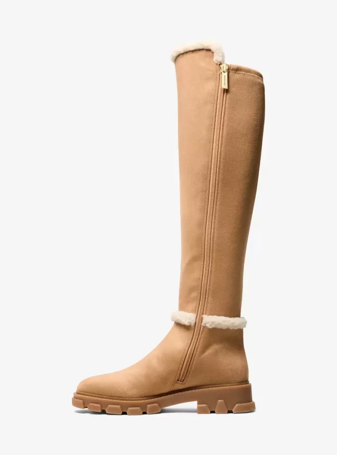 Bota de montar Ridley con ribete de borreguillo sintético Bota de montar Ridley con ribete de borreguillo sintético