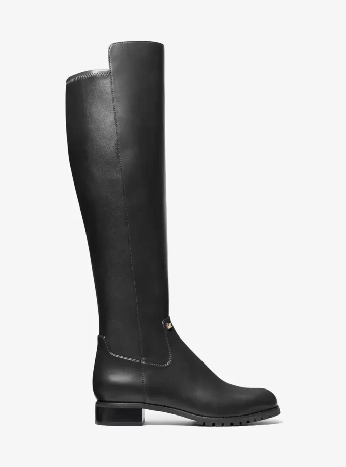 Bota de pantorrilla ancha lisa Britt Bota de pantorrilla ancha lisa Britt