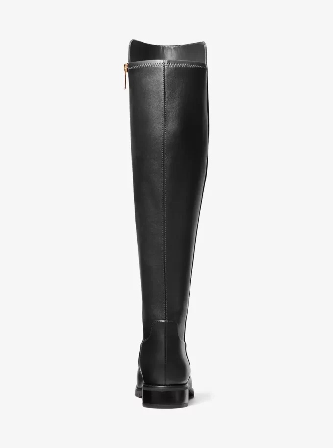Bota de pantorrilla ancha lisa Britt Bota de pantorrilla ancha lisa Britt