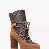 Bota de plataforma Culver Mixed-Media Bota de plataforma Culver Mixed-Media
