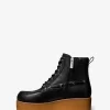 Bota de plataforma de cuero Kenny