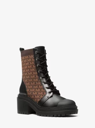 Bota de punto con logotipo de Hanley