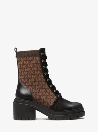 Bota de punto con logotipo de Hanley