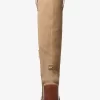 Bota de tacón de bloque de gamuza Houston
