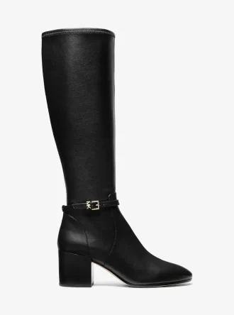 Bota de tacón de bloque Ella