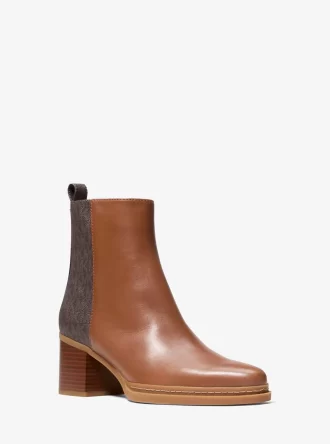 Bota Lex de cuero y logotipo exclusivo Bota Lex de cuero y logotipo exclusivo