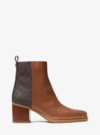 Bota Lex de cuero y logotipo exclusivo Bota Lex de cuero y logotipo exclusivo