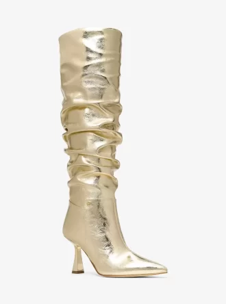 Bota metálica agrietada Amali