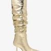 Bota metálica agrietada Amali Bota metálica agrietada Amali