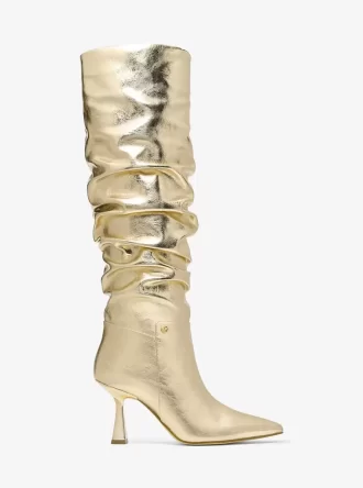 Bota metálica agrietada Amali