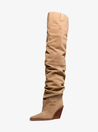 bota por encima de la rodilla de ante noemie 2 330x444 - Bota por encima de la rodilla de ante Noemie