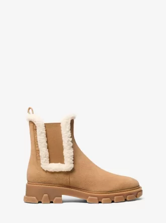 Bota Ridley de ante y piel sintética de oveja