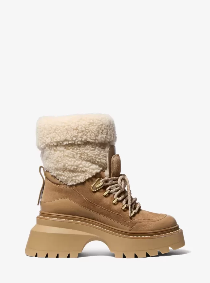 Bota Shiloh de técnica mixta