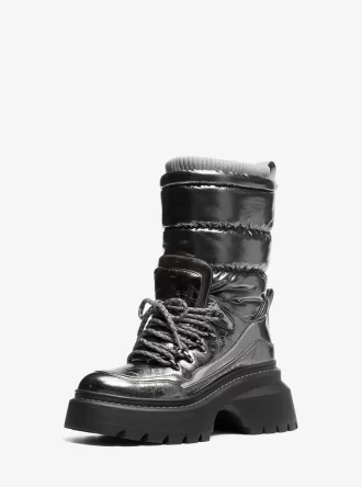 Bota Shiloh Metallic Mixed-Media