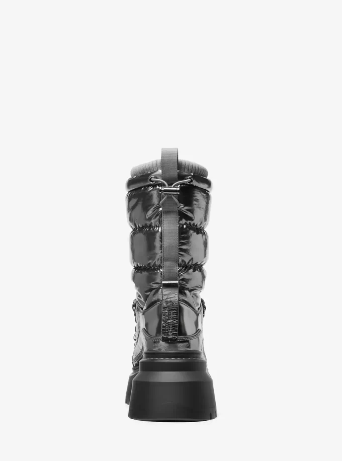 Bota Shiloh Metallic Mixed-Media