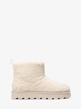 Bota Winnie de piel sintética de oveja