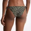 Braguita de bikini de nailon elástico con estampado floral Braguita de bikini de nailon elástico con estampado floral