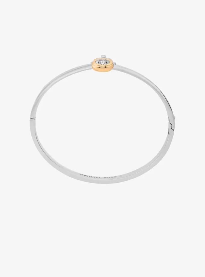 Brazalete con cierre pavé Brazalete con cierre pavé