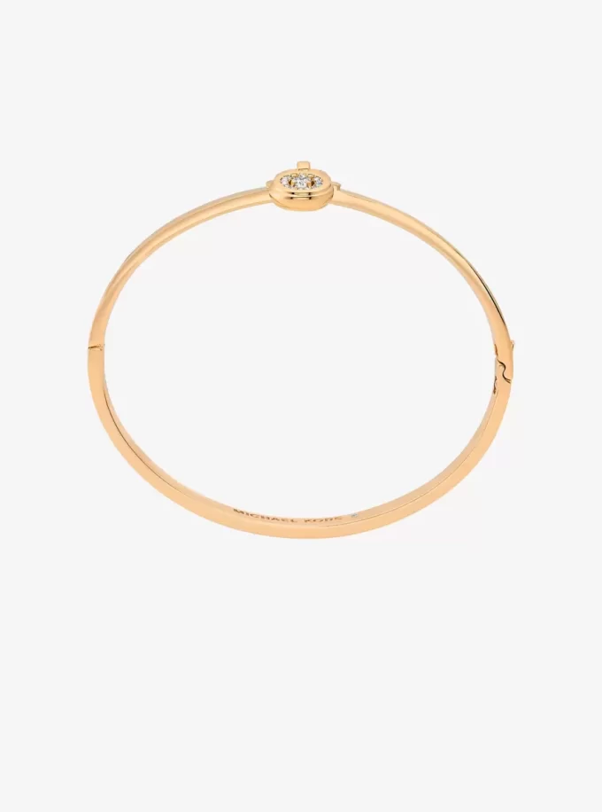 Brazalete con cierre pavé Brazalete con cierre pavé