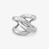 Brazalete de eslabones de latón chapado en metales preciosos de gran tamaño. Brazalete de eslabones de latón chapado en metales preciosos de gran tamaño.
