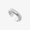 Brazalete de latón chapado en metal precioso