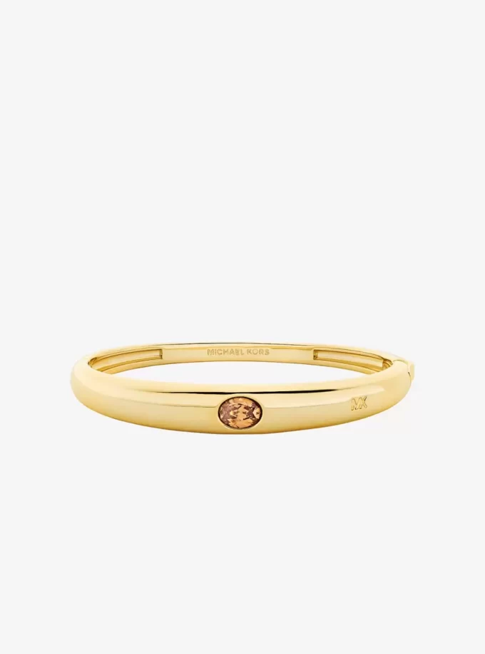 Brazalete de piedra ovalada