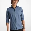 Camisa clásica de algodón elástico Camisa clásica de algodón elástico