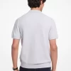 Camisa de algodón con pespunte