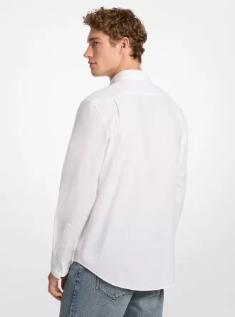 Camisa de algodón elástico