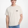 Camiseta de algodón con logo gráfico
