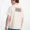 Camiseta de algodón con logo gráfico