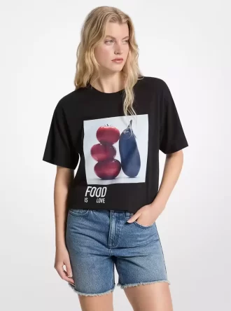 Camiseta de algodón Watch Hunger Stop