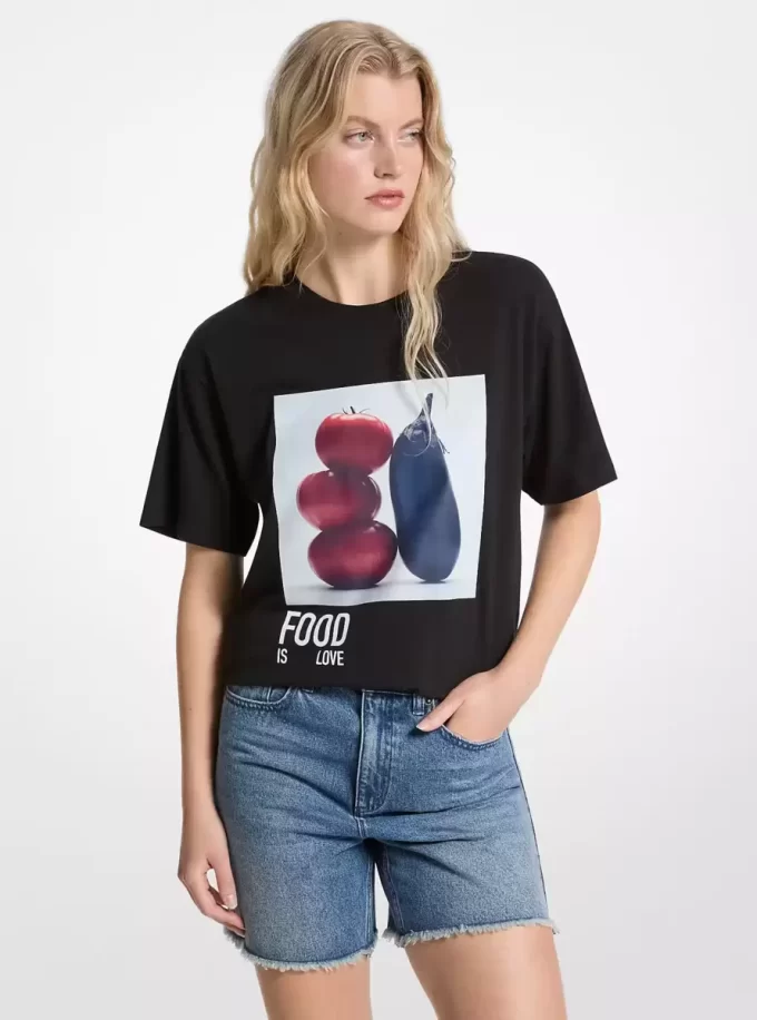 Camiseta de algodón Watch Hunger Stop Camiseta de algodón Watch Hunger Stop