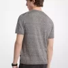 Camiseta de lino y algodón