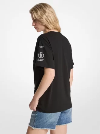 Camiseta de algodón Watch Hunger Stop