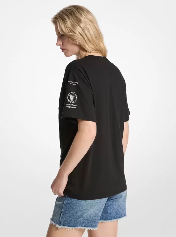 Camiseta de algodón Watch Hunger Stop Camiseta de algodón Watch Hunger Stop