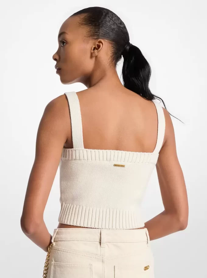 Camisola corta de lana