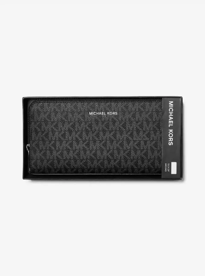 Cartera con cremallera y logotipo de Cooper Cartera con cremallera y logotipo de Cooper