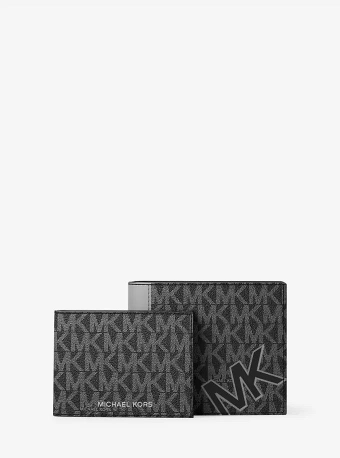 Cartera con el logotipo de Cooper Signature y portadocumentos Cartera con el logotipo de Cooper Signature y portadocumentos