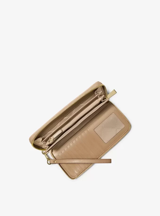 Cartera continental con logotipo grande Cartera continental con logotipo grande