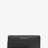 Cartera continental grande con logotipo de Jet Set Travel