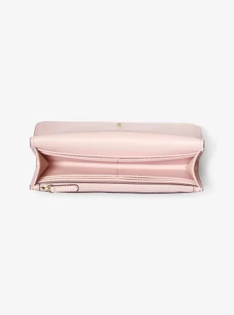 Cartera continental grande con logotipo de la firma Hamilton