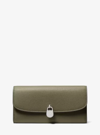 Cartera continental grande de cuero Hamilton