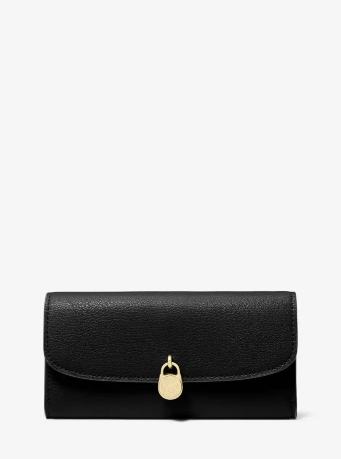 Cartera continental grande de cuero Hamilton Cartera continental grande de cuero Hamilton
