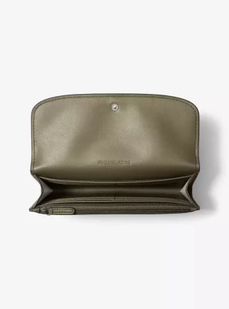 Cartera continental grande de cuero Hamilton