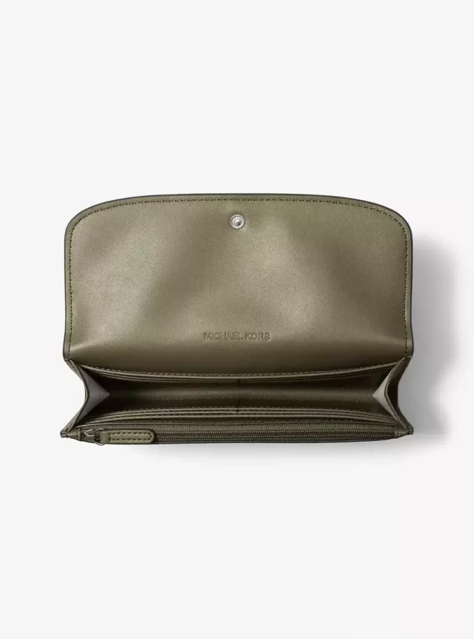 Cartera continental grande de cuero Hamilton Cartera continental grande de cuero Hamilton