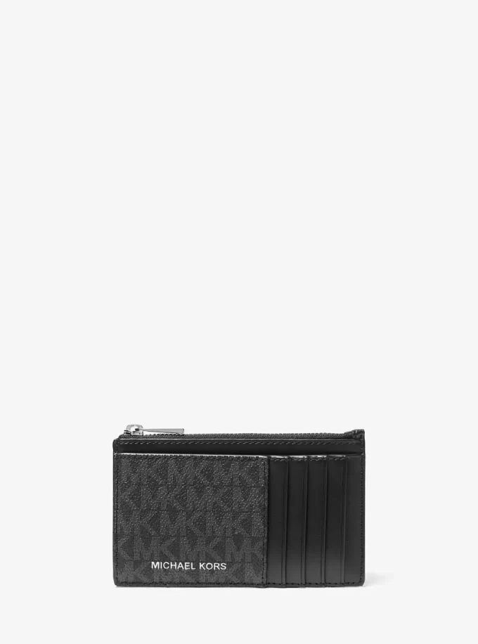 Cartera Cooper Slim con cremallera y logotipo exclusivo Cartera Cooper Slim con cremallera y logotipo exclusivo