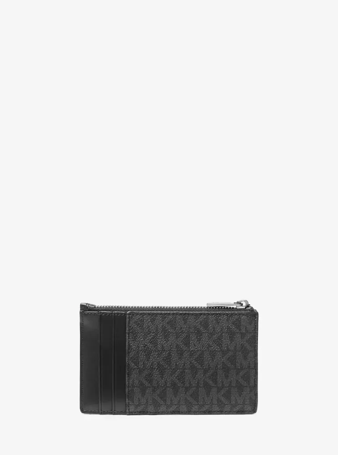 Cartera Cooper Slim con cremallera y logotipo exclusivo Cartera Cooper Slim con cremallera y logotipo exclusivo