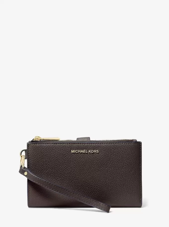 Cartera de cuero Adele para smartphone